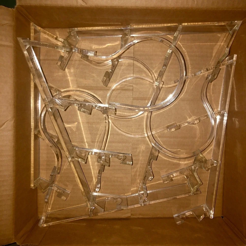 Set of 5 stands for 5 Piece Dinnerware / China / Place Setting Dish Display